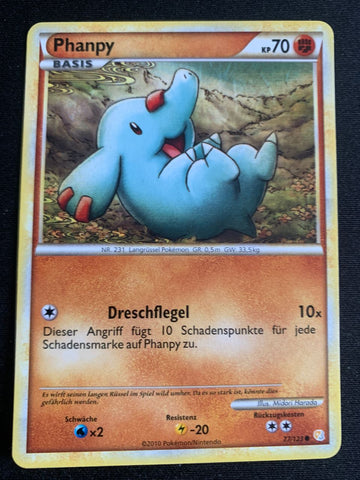 Phanpy 77/123 – HeartGold SoulSilver – Pokémon Karte Matt