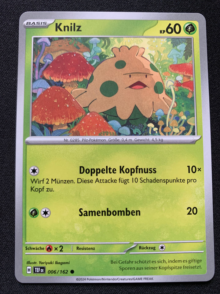 Knilz 6/162 – Gewalten der Zeit (Karmesin & Purpur) – Pokémon Karte Matt