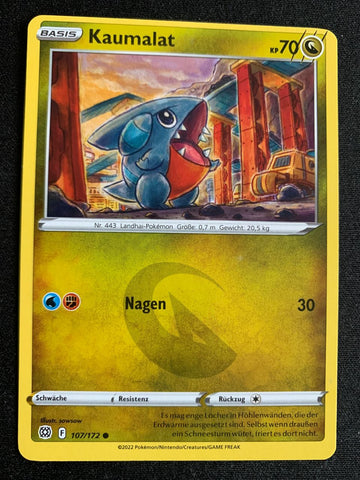 Kaumalalat 107/172 – Strahlende Sterne (Schwert & Schild) – Pokémon Karte Matt