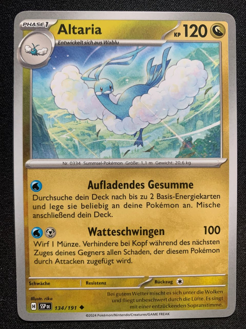 Altaria – 134/191 (Stürmische Funken (Karmesin & Purpur))