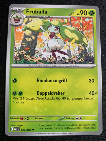 Frubaila 9/182 – Paradoxrift (Karmesin & Purpur) – Pokémon Karte Matt