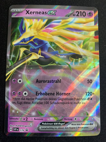 Xerneas-EX 179 – SVP Black Star Promos (Karmesin & Purpur) – Pokémon Karte Holo
