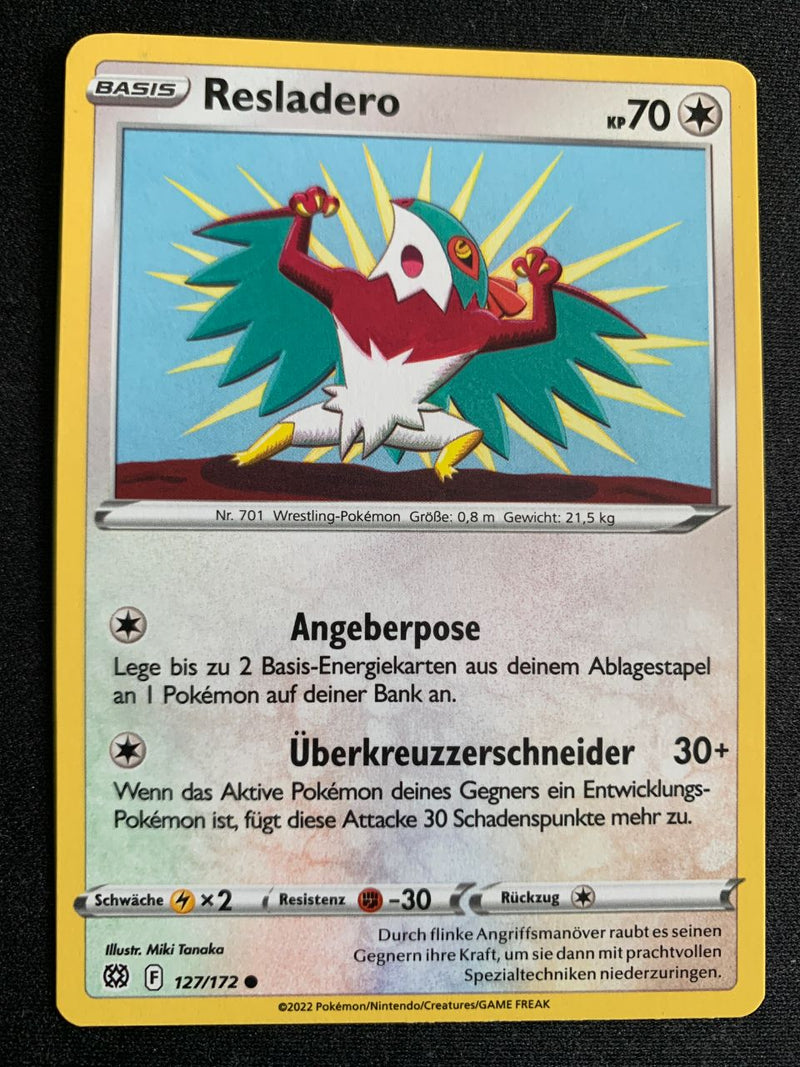 Resladero 127/172 – Strahlende Sterne (Schwert & Schild) – Pokémon Karte Matt