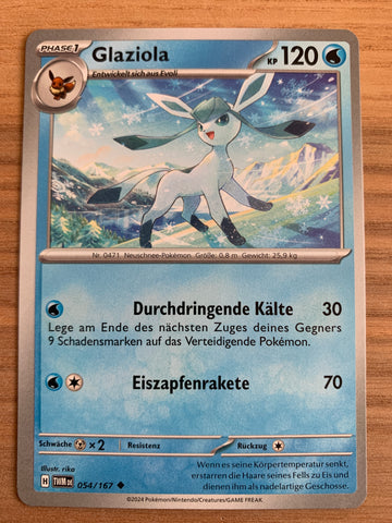 Glaziola 54/167 – Maskerade im Zwielicht (Karmesin & Purpur) – Pokémon Karte Matt