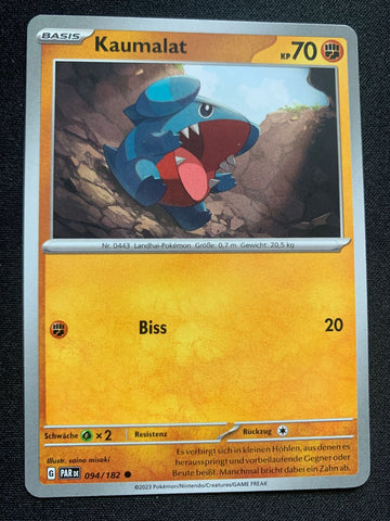 Kaumalat 94/182 – Paradoxrift (Karmesin & Purpur) – Pokémon Karte Matt