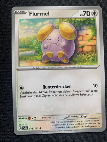 Flurmel 148/182 – Paradoxrift (Karmesin & Purpur) – Pokémon Karte Matt