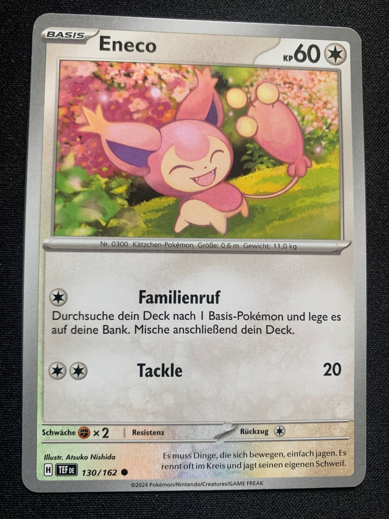 Eneco 130/162 – Gewalten der Zeit (Karmesin & Purpur) – Pokémon Karte Matt
