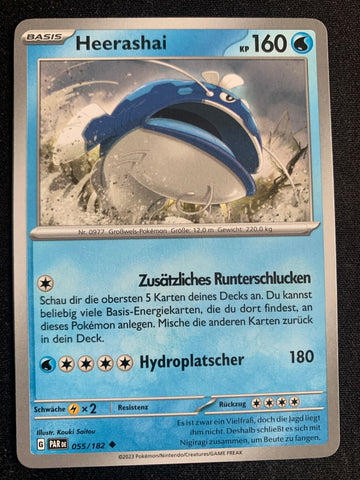 Heerashai 55/182 – Paradoxrift (Karmesin & Purpur) – Pokémon Karte Matt