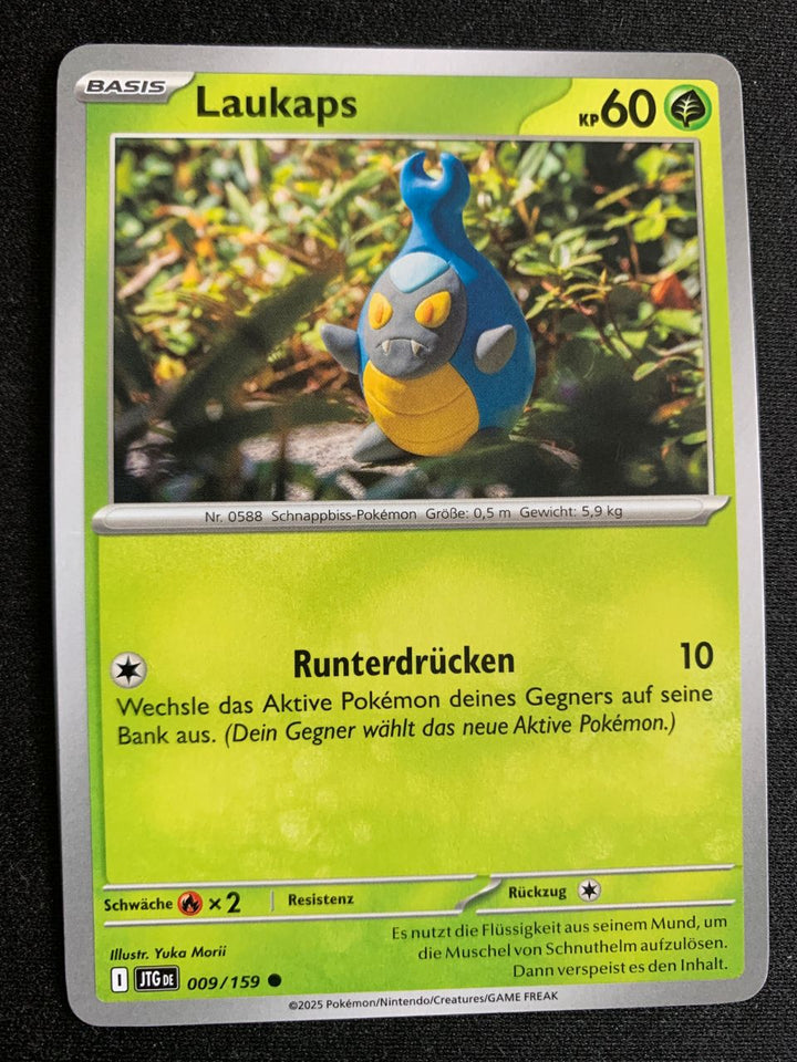 Laukaps 9/159 – Reisegefährten (Karmesin & Purpur) – Pokémon Karte Matt