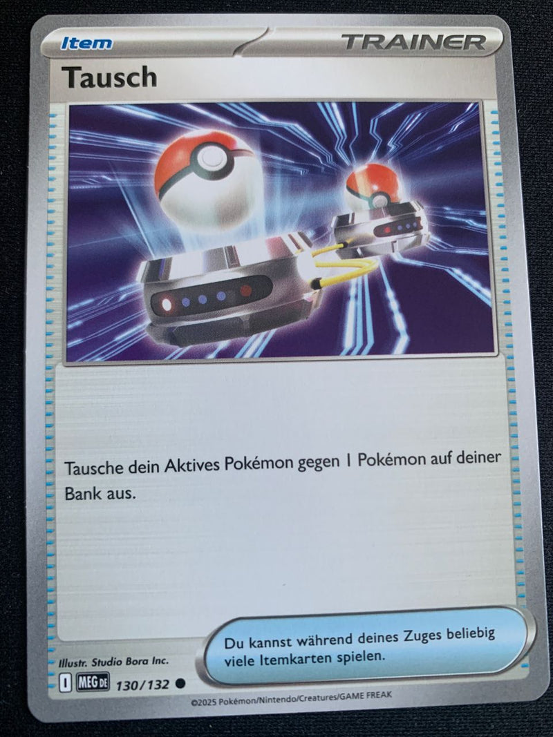 Tausch 130/132 – Mega-Entwicklung – Pokémon Karte Matt