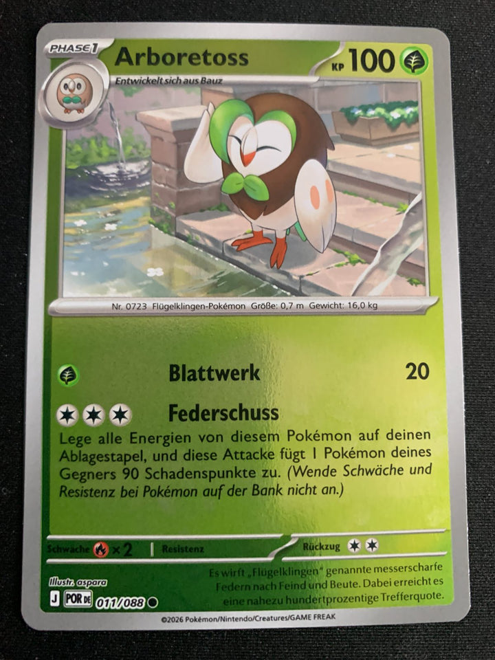 Arboretoss 11/88 – Optimale Ordnung (Mega-Entwicklung) – Pokémon Karte Reverse Holo