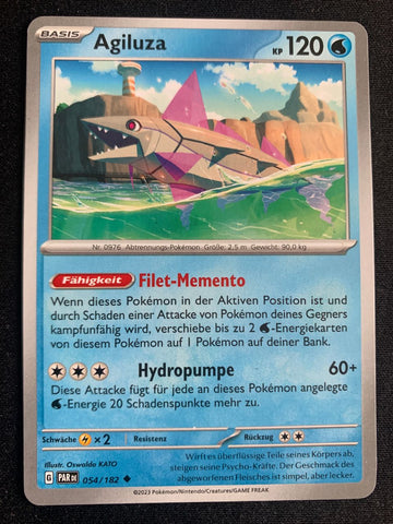 Agiluza 54/182 – Paradoxrift (Karmesin & Purpur) – Pokémon Karte Matt