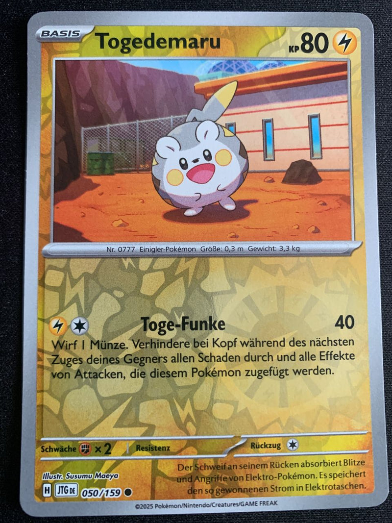 Togedemaru – 50/159 (Reisegefährten (Karmesin & Purpur))