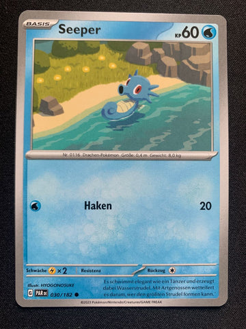 Seeper 30/182 – Paradoxrift (Karmesin & Purpur) – Pokémon Karte Matt