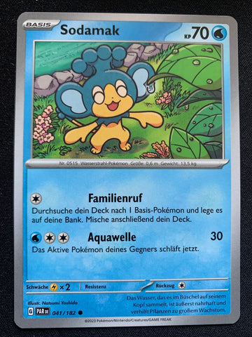 Sodamak 41/182 – Paradoxrift (Karmesin & Purpur) – Pokémon Karte Matt