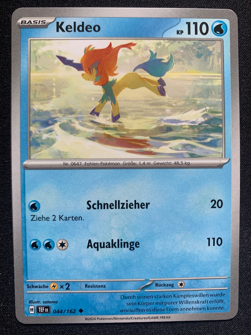 Keldeo – 44/162 (Gewalten der Zeit (Karmesin & Purpur))